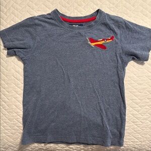 Thomas Brown Famously British 🇬🇧  Blue Airplane T-Shirt 4T